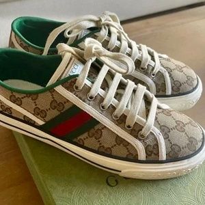 Women's GG Gucci Tennis 1977 sneaker